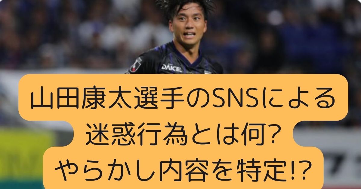 山田康太選手のSNSによる迷惑行為とは何?やらかし内容を特定!?